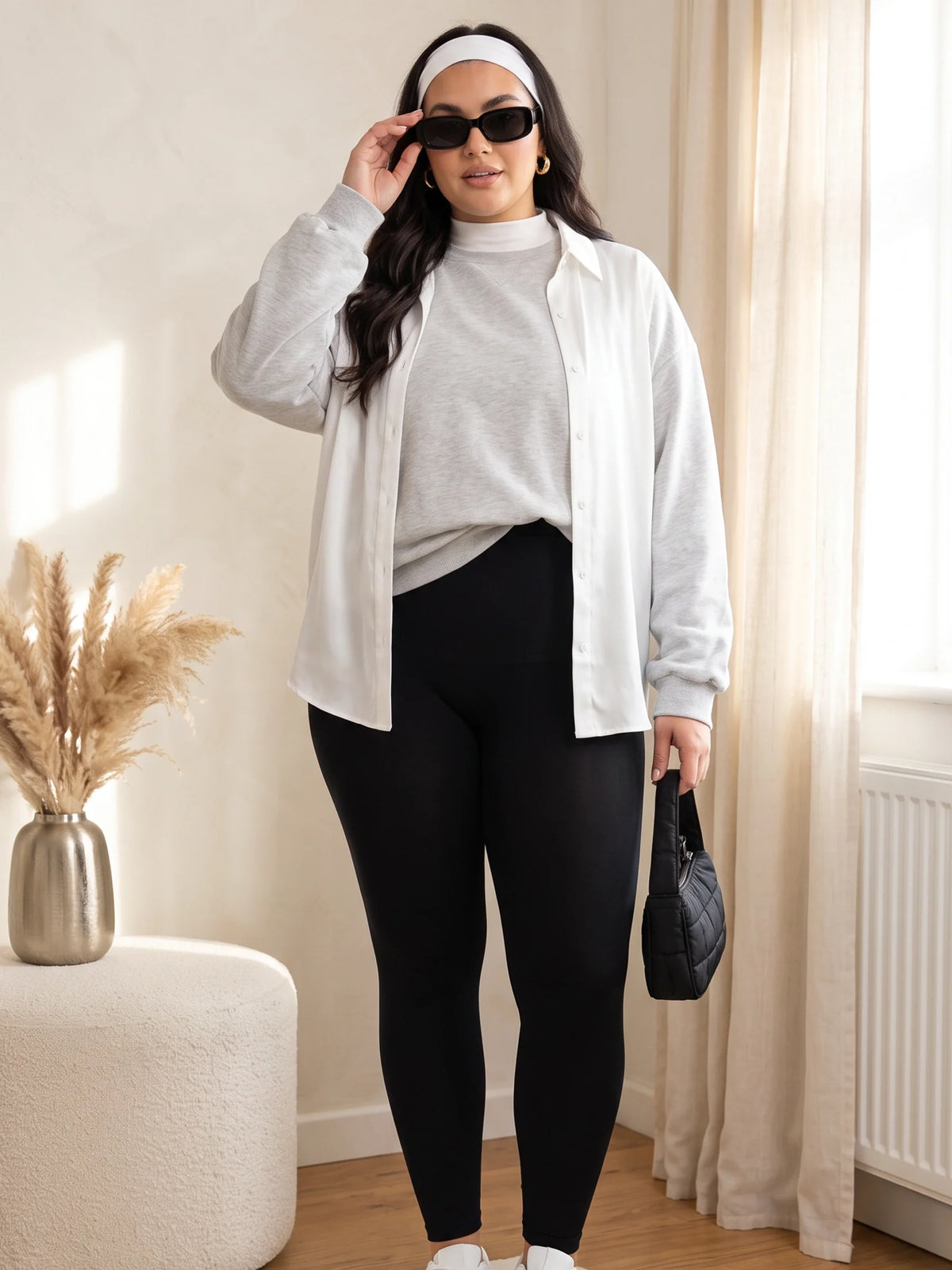 High Waisted Layering Leggings (Undergarment)