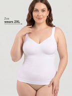 2-Pack Ultimate Comfort Built-In Bra Shaper Cami