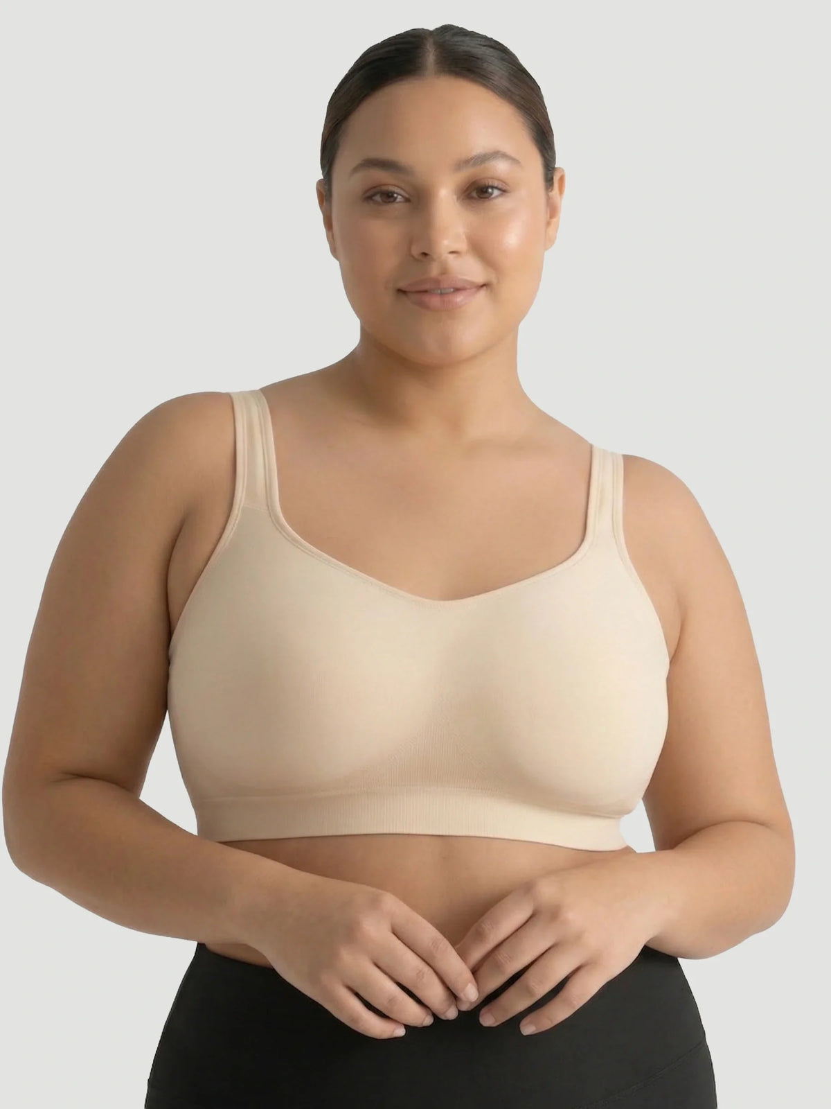 Adjustable Wire Free Shaper Bra (Cups A-FF) + FREE Bra Extender