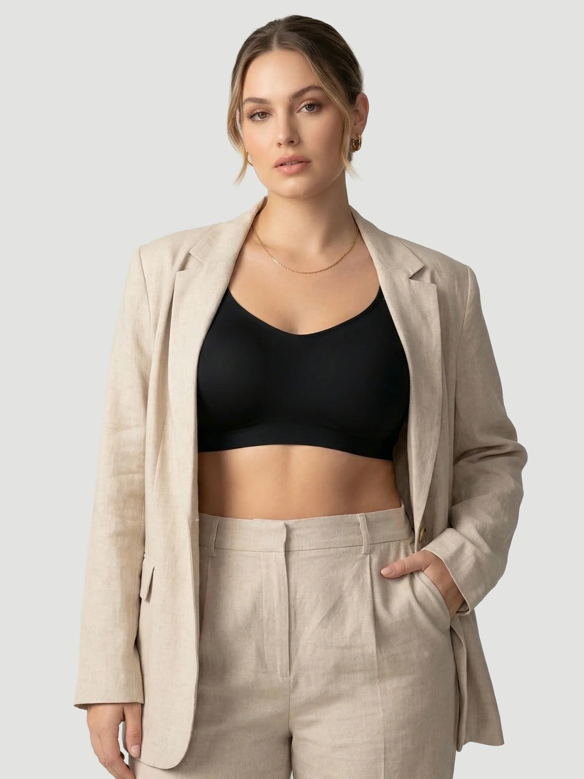 SPECIAL OFFER: Adjustable Wire Free Shaper Bra (Cups A-FF) + FREE Bra Extender 80% OFF
