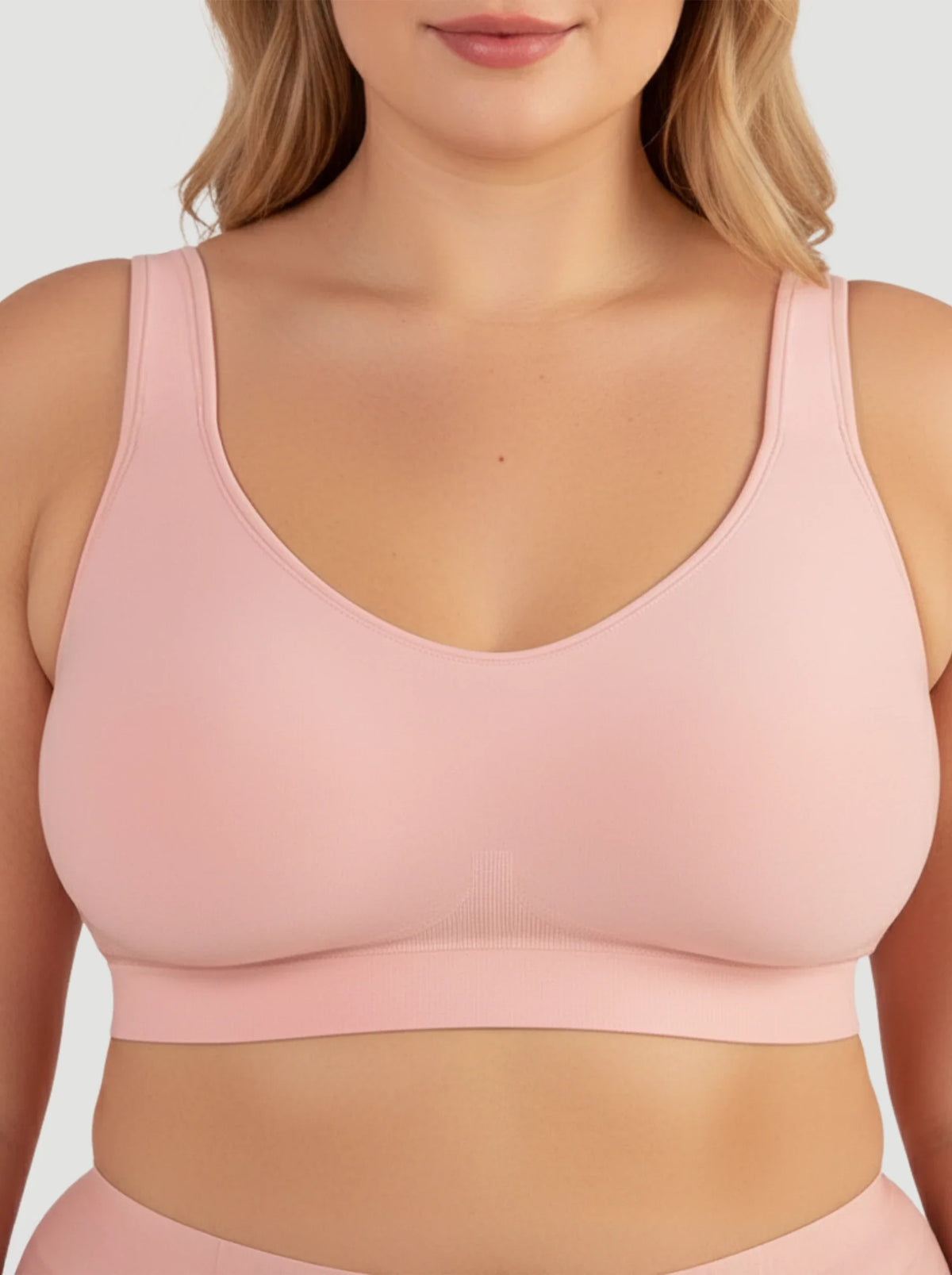 SPECIAL OFFER: Adjustable Wire Free Shaper Bra (Cups A-FF) + FREE Bra Extender 80% OFF