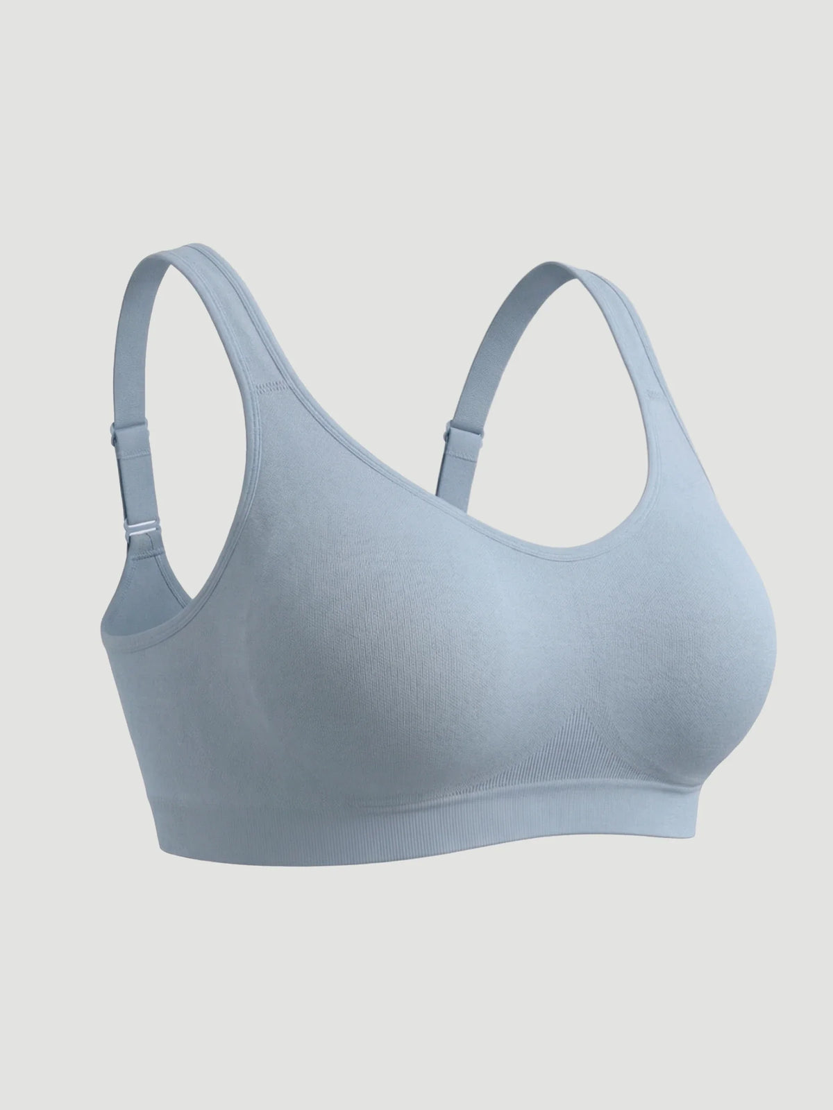 2-Pack Adjustable Wire Free Shaper Bra (Cups A-FF) + FREE Bra Extender