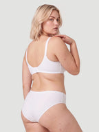 Mid Waist Seamless Bonded Bikini Underwear
