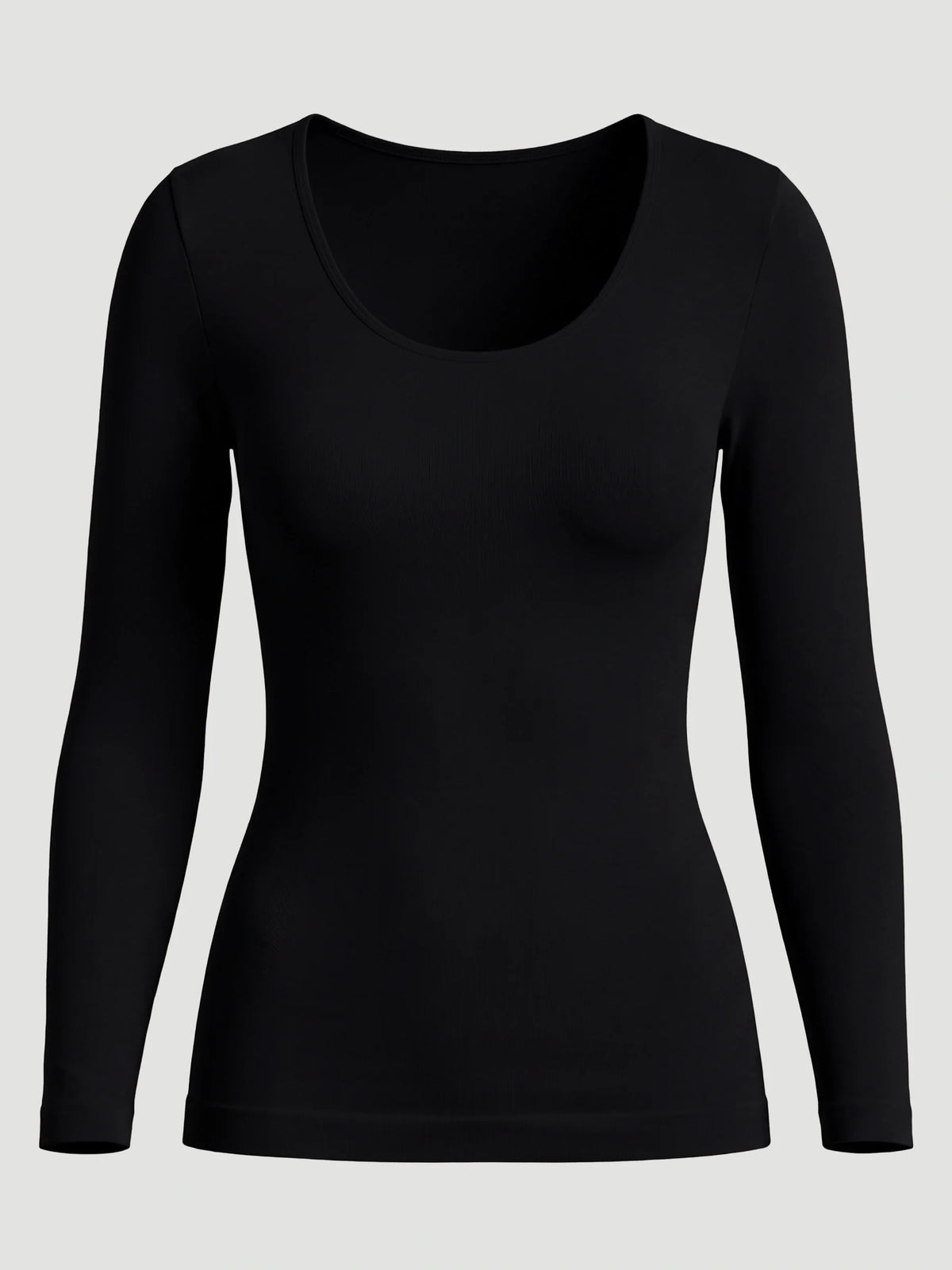 Long-Sleeve Shaping Smoothing Top