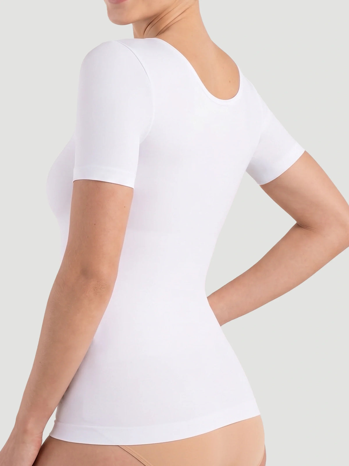 Short-Sleeve Shaping Smoothing Top