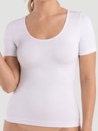 Short-Sleeve Shaping Smoothing Top