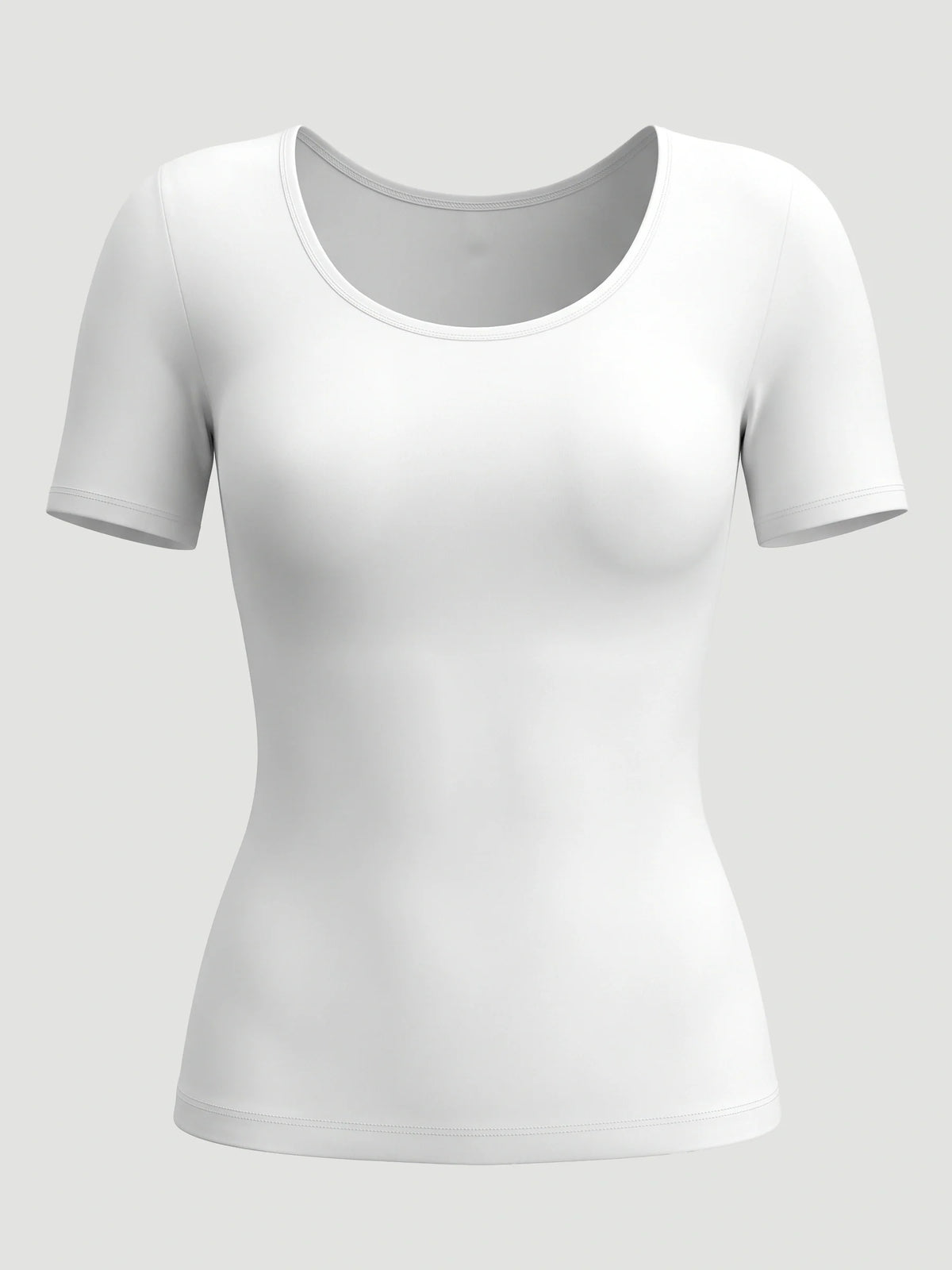 Short-Sleeve Shaping Smoothing Top