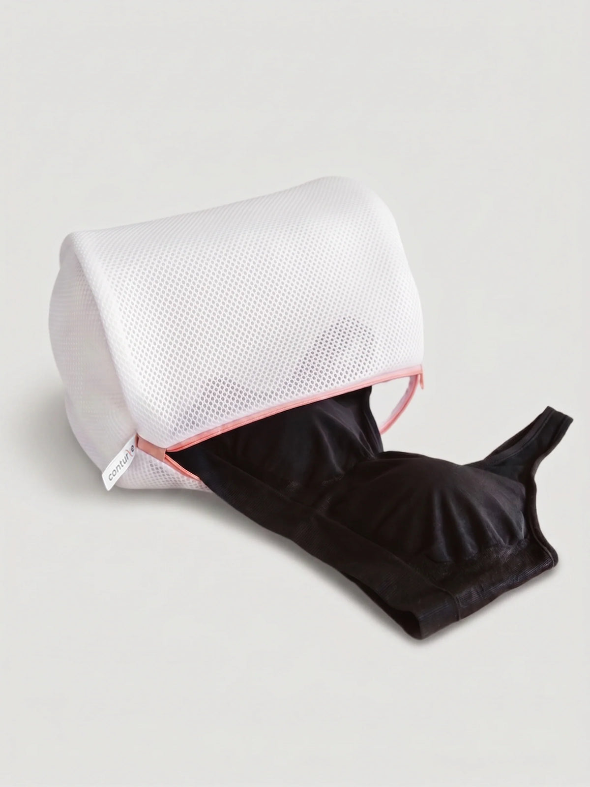 Free White Mesh Wash Bag