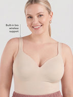2-Pack Ultimate Comfort Built-In Bra Shaper Cami
