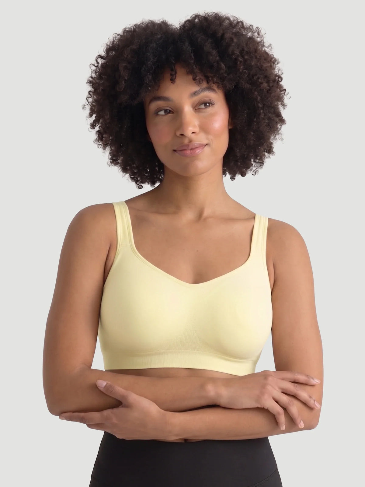 2-Pack Adjustable Wire Free Shaper Bra (Cups A-FF) + FREE Bra Extender